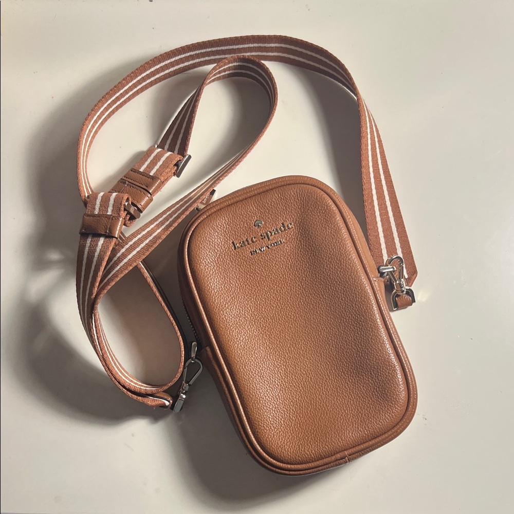 kate spade Brown Leather Crossbody Bag